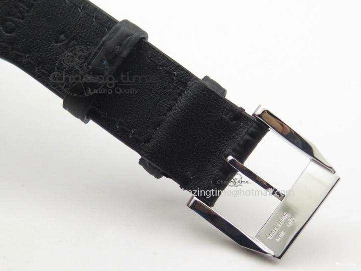 MIROTIME 0416 Mark XVII 1:1 MK Maker Best Edition SS Black Dial On Black Leather Strap A Sporty 7372